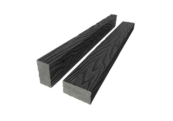 Брус лавочный 3D-тиснение 30х60 Графит купить в Иркутске