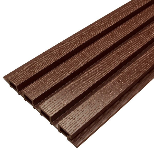 Фасадная доска из ДПК Faynag Wood Рейка Шоколад купить в Иркутске