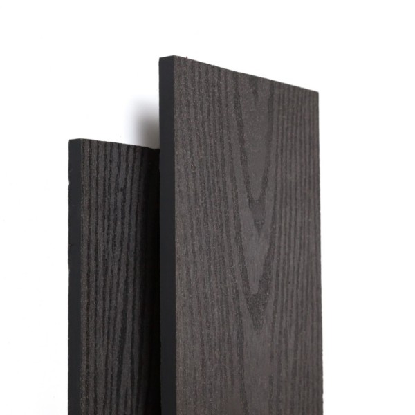 Заборная доска Ecodecking Техно 145х12 Графит купить в Иркутске