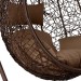 Кресло Подвесное из искусственного ротанга AFM-168A-L Brown купить в Иркутске