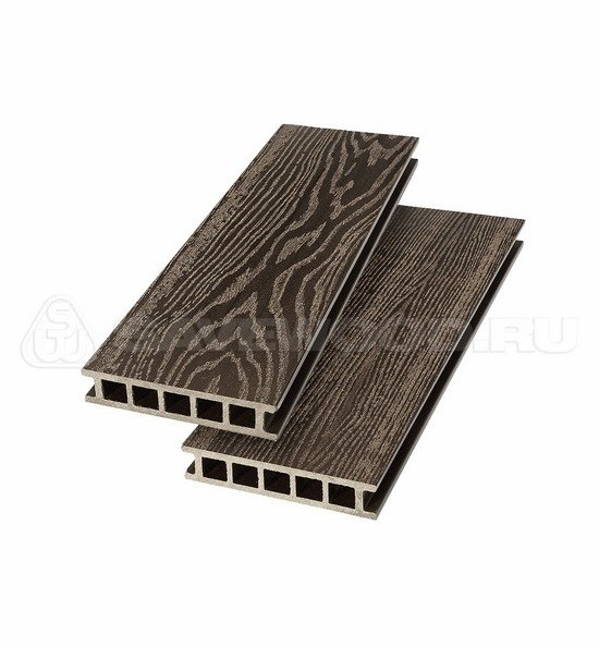 Террасная доска из ДПК SW-Fagus «SaveWood» темно-коричневый купить в Иркутске