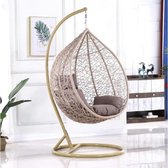 Кресло Подвесное из искусственного ротанга AFM-169A-XLB Beige купить в Иркутске