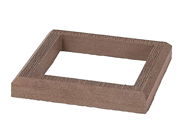 Рамка ДПК для столба 100x100 Шоколад купить в Иркутске