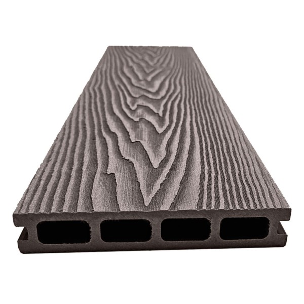 Террасная доская ДПК NanoWood Double 3D Венге купить в Иркутске