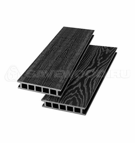 Террасная доска из ДПК SW-Fagus «SaveWood» черный купить в Иркутске