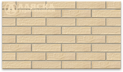 Фасадные Термопанели Аляска Krem Rustic купить в Иркутске