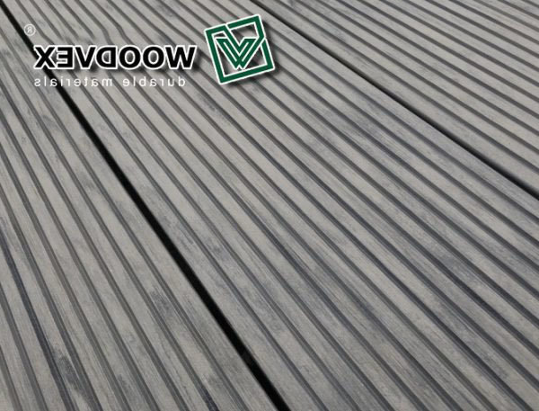Террасная доска из ДПК WOODVEX Select Серый дым купить в Иркутске