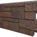 Фасадная панель VOX Sandstone (Сандстоун) темно коричневый купить в Иркутске