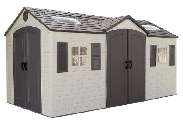Сарай пластиковый LifeTime 15x8 DD купить в Иркутске