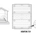 Сарай пластиковый Newton 759 купить в Иркутске