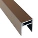 П-профиль Алюминиевый EasyDecking 35x25 Венге купить в Иркутске