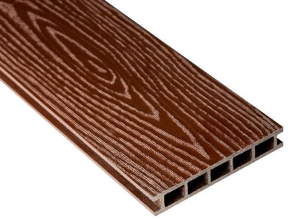 Террасная доска из ДПК Faynag Premium PINO 3D Шоколад купить в Иркутске