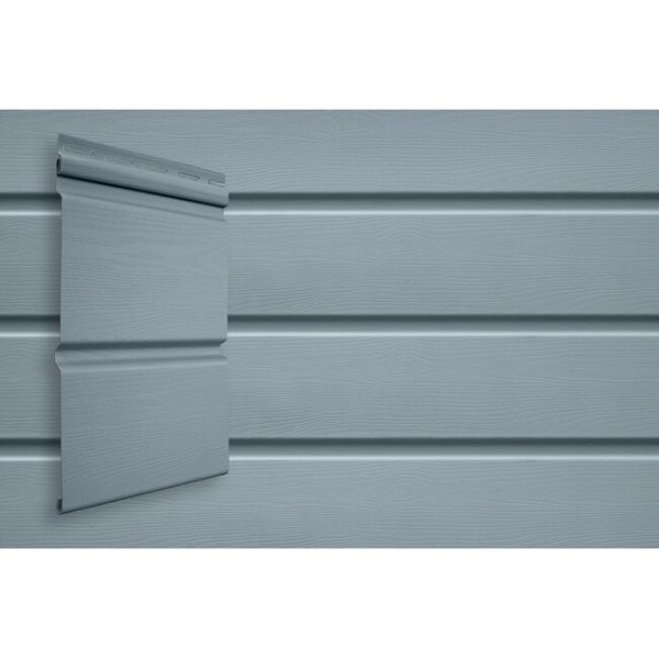 Виниловый сайдинг Grand Line Double-Брус Голубой купить в Иркутске