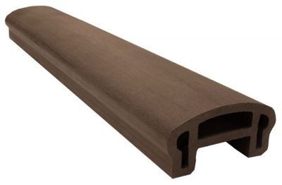 Перила вехнее фигурное Woodvex Select Темно - Коричневый купить в Иркутске