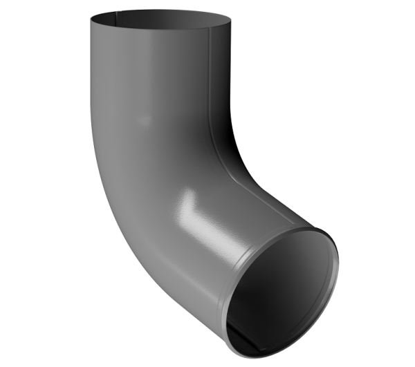 Отвод трубы D90 Döcke STAL PREMIUM Графит, (RAL 7024) купить в Иркутске