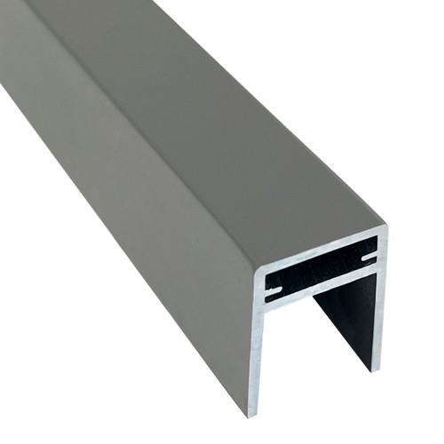 П-профиль Алюминиевый EasyDecking 35x25 Серый купить в Иркутске