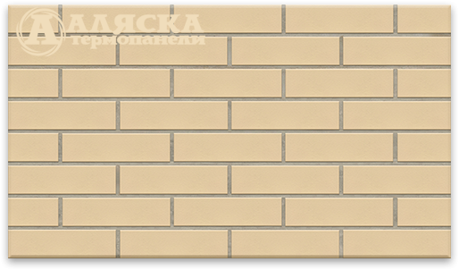 Фасадные Термопанели Аляска Krem Glatt купить в Иркутске