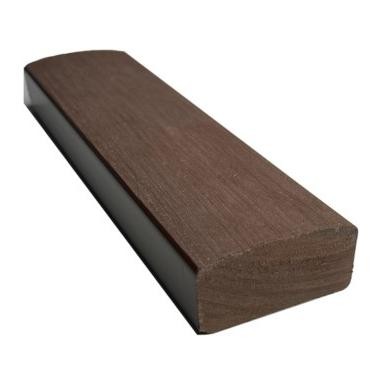Лавочный брус Ecodecking Некст полнотелый брашированный 70х35 шоколад купить в Иркутске