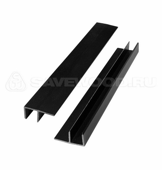 F-профиль ДПК Savewood – Чёрный купить в Иркутске