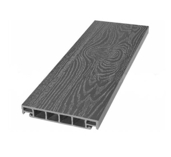 Террасная доска из ДПК SW Salix (T) 2D графит купить в Иркутске