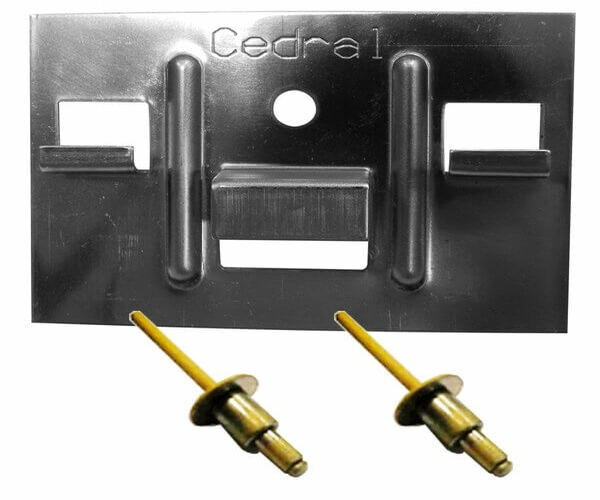 КЛЯММЕР + ЗАКЛЁПКА ДЛЯ CEDRAL CLICK 250 ШТ купить в Иркутске