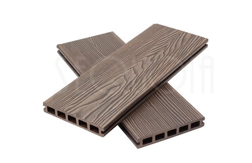 Доска террасная ДПК 3D SEQUOIA DUAL WOOD BROWN купить в Иркутске