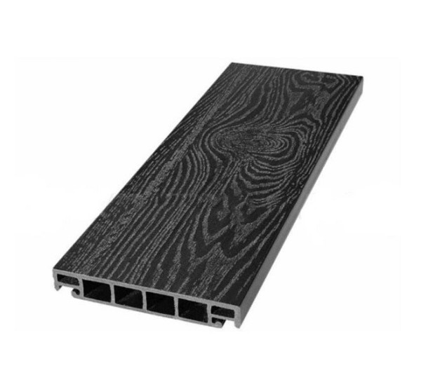Террасная доска из ДПК SW Salix (T) 2D чёрный купить в Иркутске