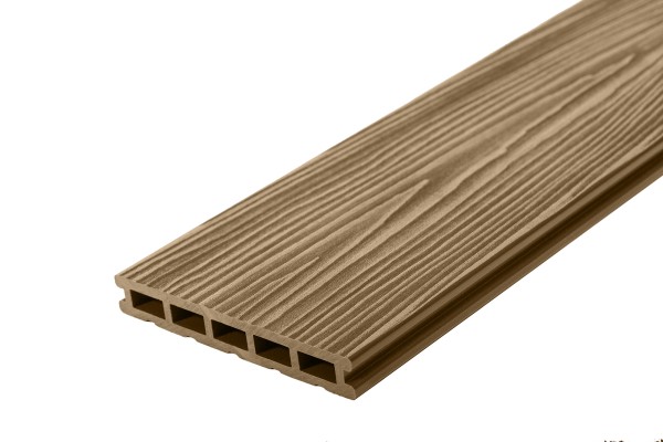 Террасная доска из ДПК RusDecking Unodeck Mogano - Орех купить в Иркутске