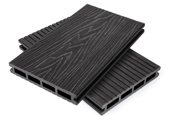 Террасная доская ДПК NanoWood Nature 3D пустотелая Графит купить в Иркутске