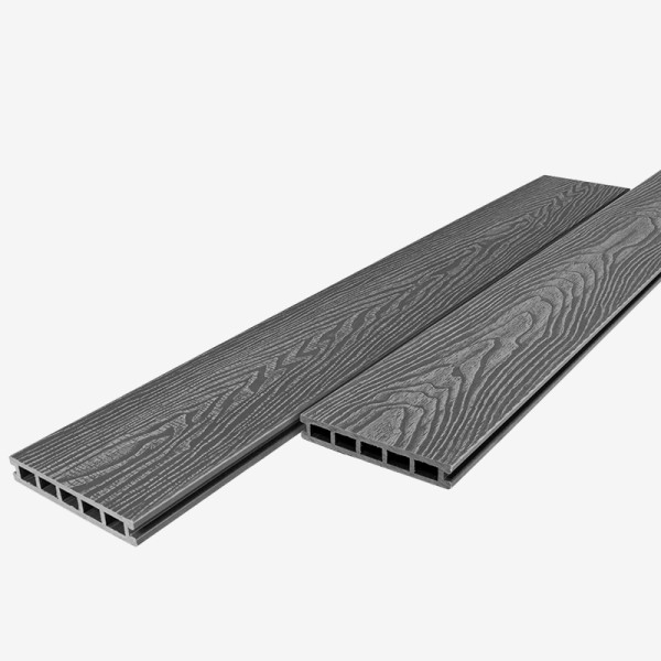 Террасная доска из ДПК RusDecking Unodeck Vintage - Серый купить в Иркутске