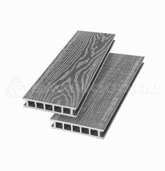 Террасная доска из ДПК SW-Fagus «SaveWood» пепельный купить в Иркутске