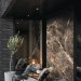 Фиброцементные панели Panda Камень Браун 02420F купить в Иркутске