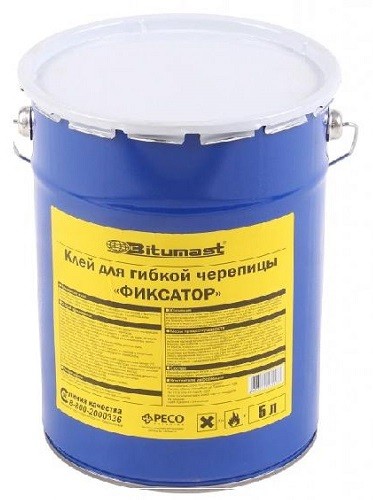 Клей для гибкой черепицы BITUMAST 5 л купить в Иркутске