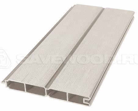 Заборный профиль из ДПК Savewood SW Agger матовый бежевый купить в Иркутске